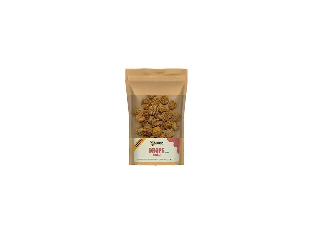 Flitsaanbieding DINGO drops hovězí bezlepkové 90g