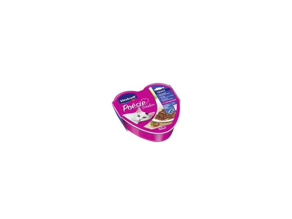 Tijdelijk Beschikbaar Vitakraft Cat Poésie Création Sauce treska těstov. 85g