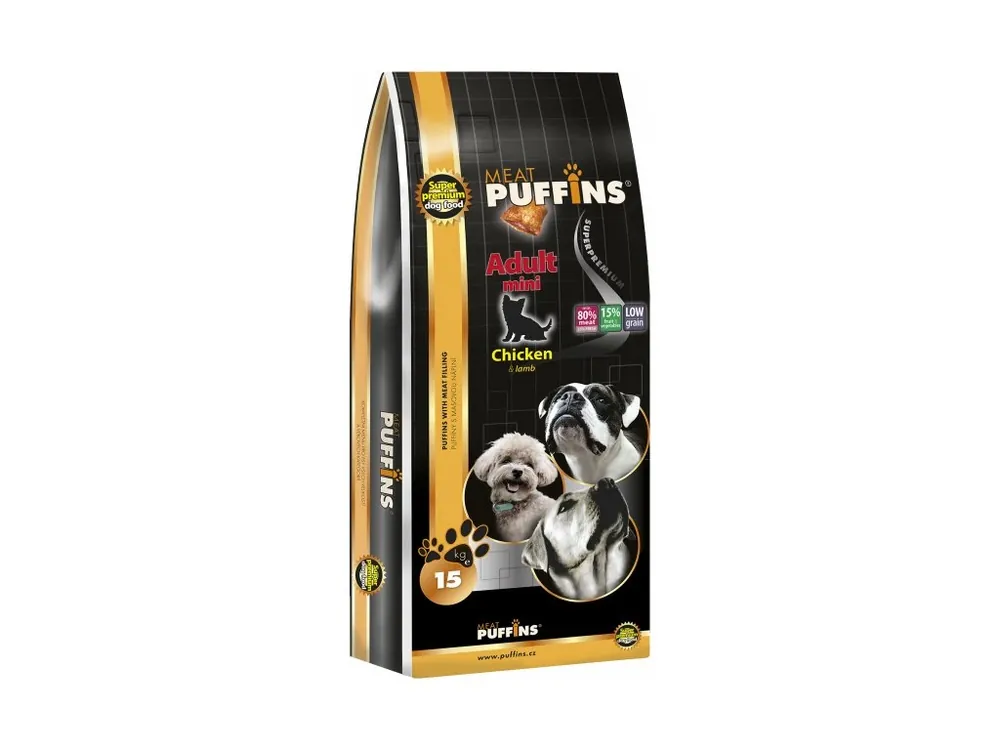 Puffins Dog Yorkshire&Mini 15kg Populair