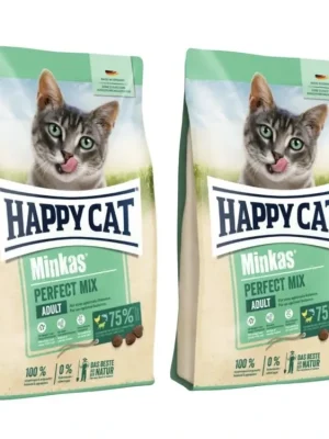 Op = Op Happy Cat Minkas Perfect Mix Geflügel, Fisch & Lamm 2x10 kg