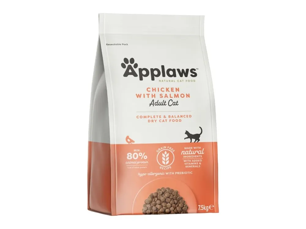 Applaws granule Cat Adult Kuře s lososem 7,5kg Finale Uitverkoop