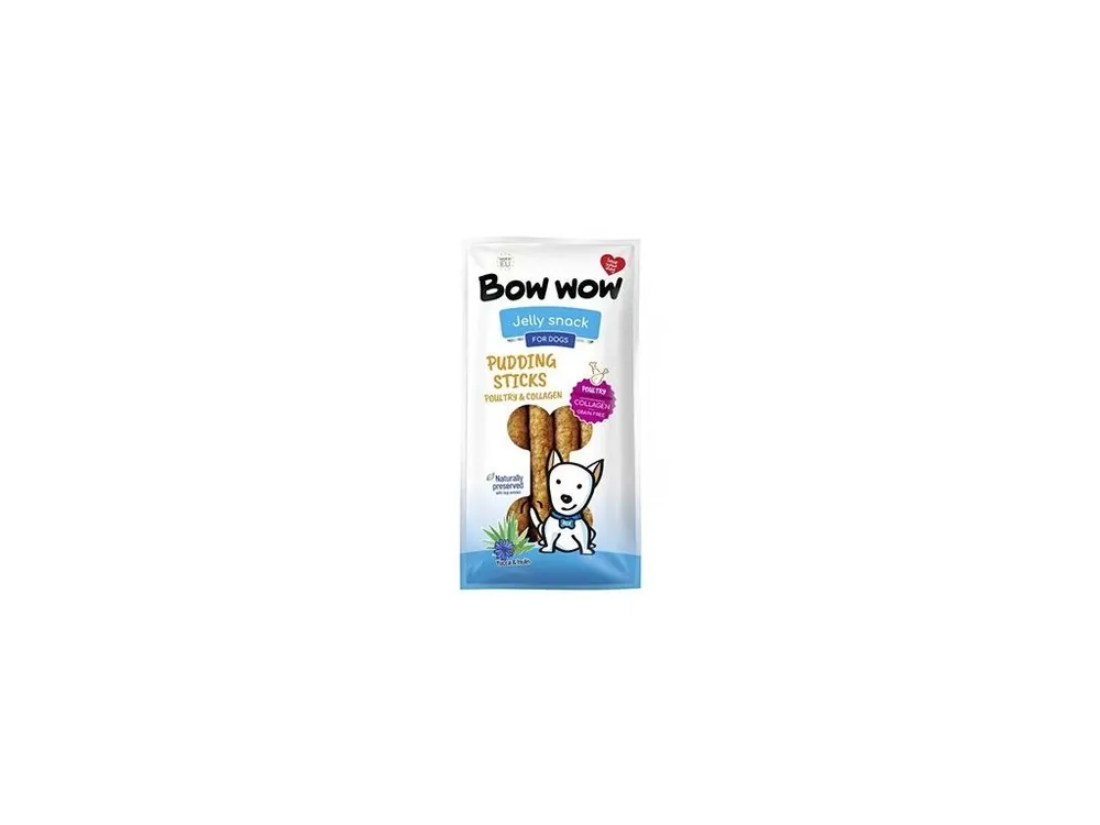 Bow wow poch. Klobásy s drůbežím masem a kolagenem 6ks Rechtstreeks Van De Fabrikant