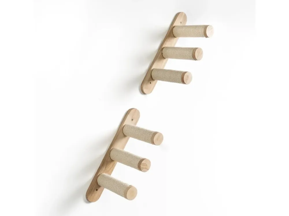 Flitsaanbieding Cat Climbing Wall - Ladder Set - béžové