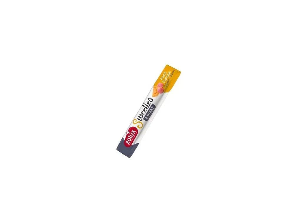 Gereduceerde Prijs Pochoutka pes SWEETIES kuře+sýr krém.tyčinka 14g Zolux