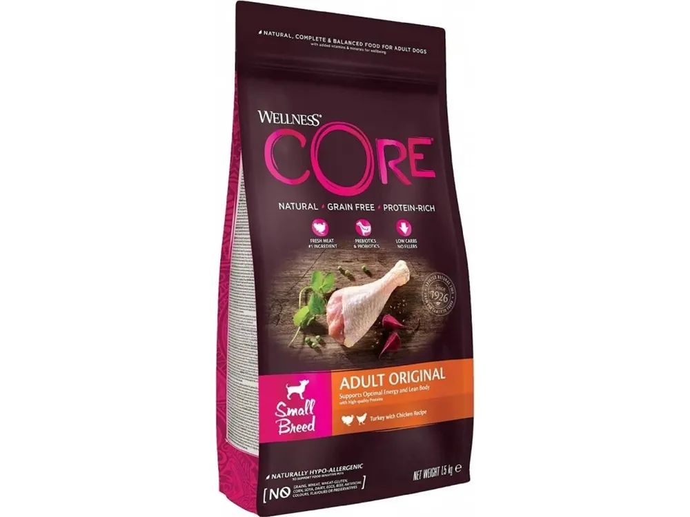Wellness Dog Original Adult Small kruta a Kuře 1,5kg Direct Verzonden
