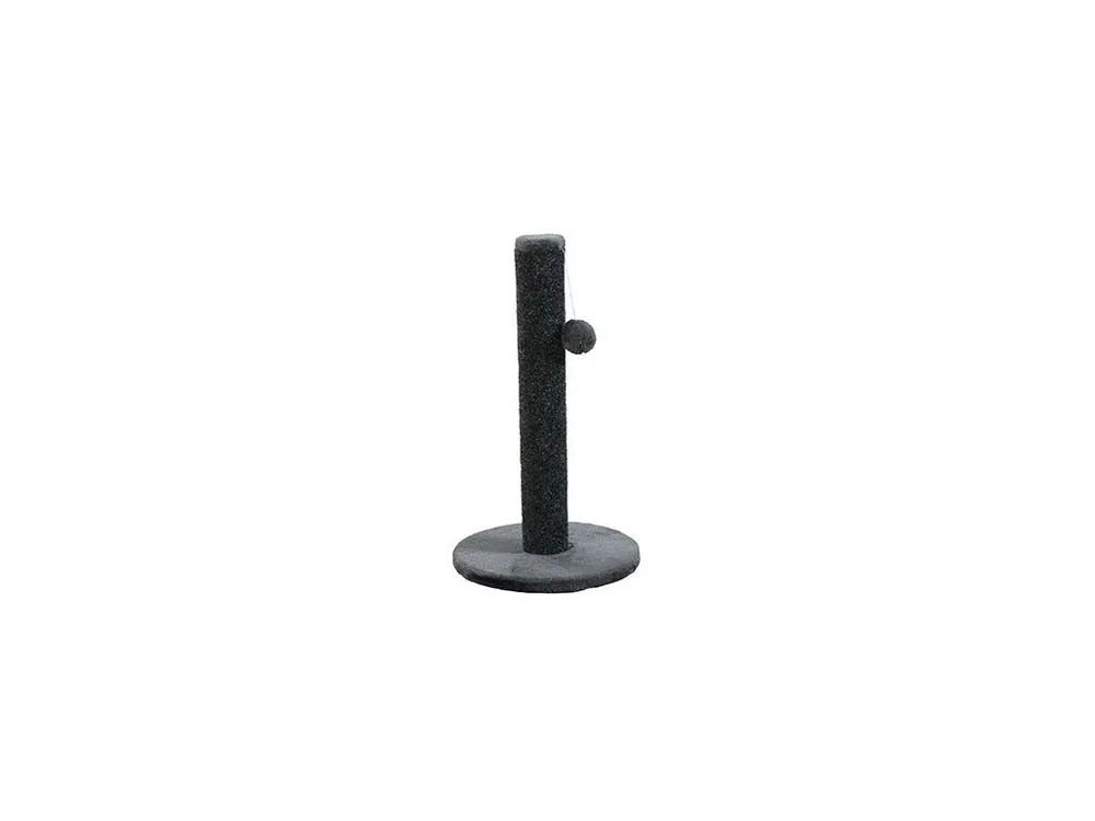Koop Online Škrabadlo sloupek OLIVER s míčkem šedá 62cm Zolux