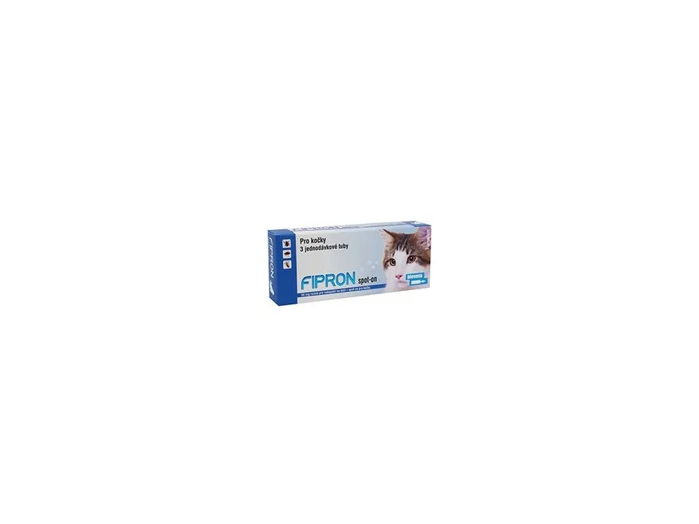 FIPRON 50 mg spot on cat 3x0,5 ml Nieuw