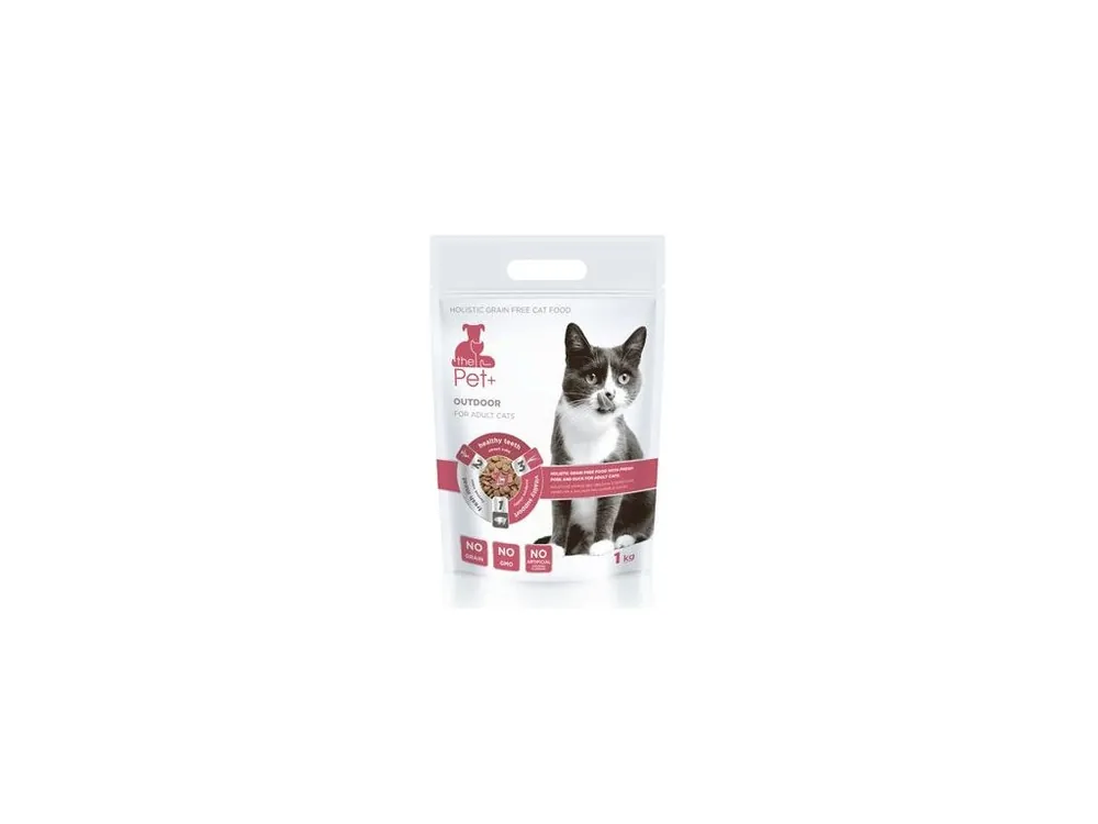Kompletní krmivo pro kočky Pet+ 3v1 OUTDOOR 1kg Bestel Nu