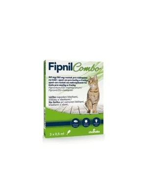 Merkproduct Fipnil Combo 50/60mg Cat Spot-on 3x0,5ml