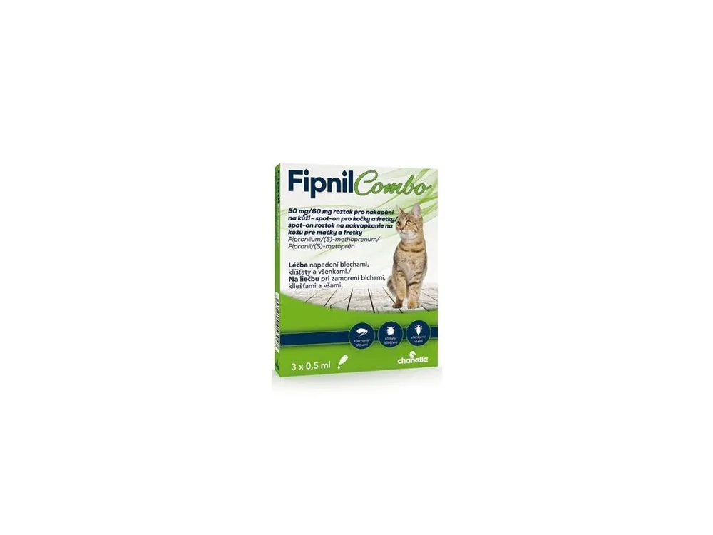 Merkproduct Fipnil Combo 50/60mg Cat Spot-on 3x0,5ml