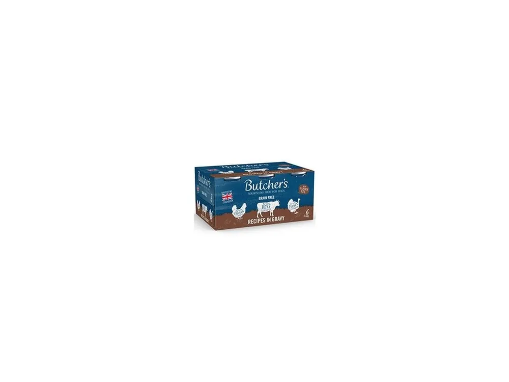 Bestseller Butcher‘s Dog Original hovězí/krůtí/kuř. konz. 6x400g