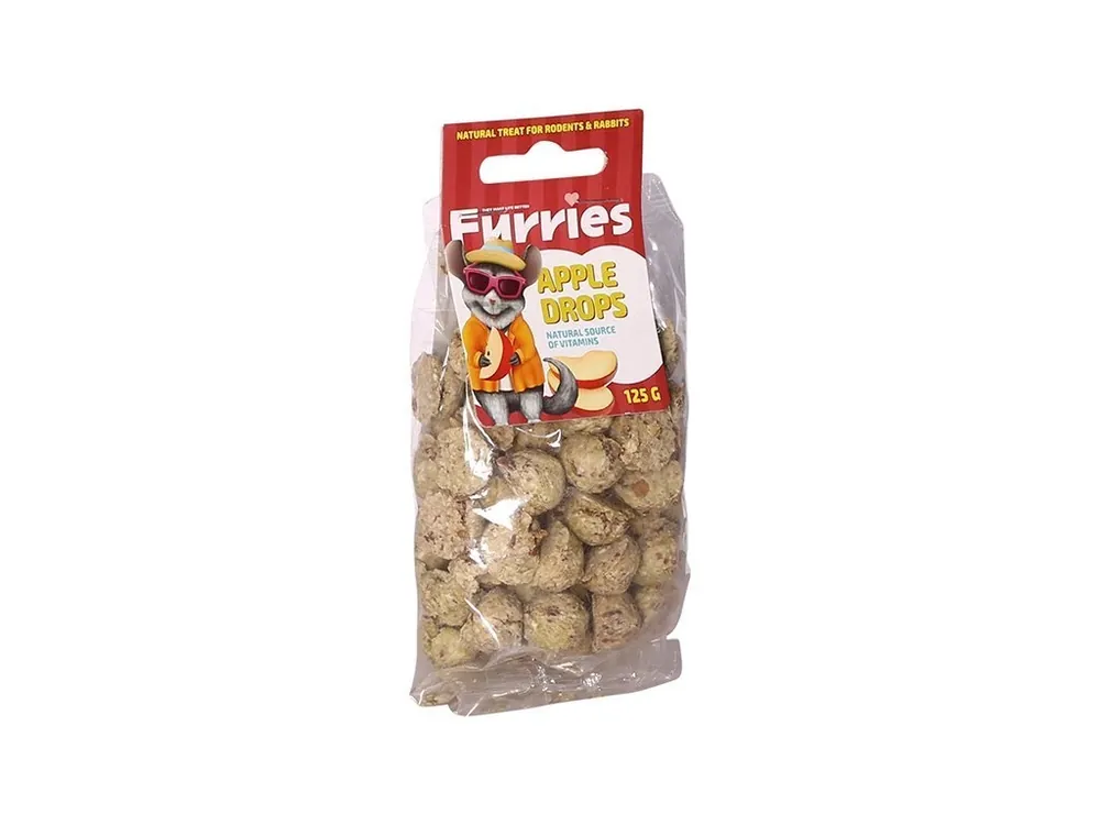 Superprijs Furries bezobilne pamlsky - jablko 125g