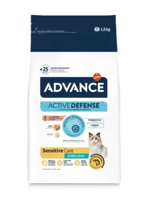 ADVANCE CAT Sterilized Sensitive 1,5kg Koop Vandaag
