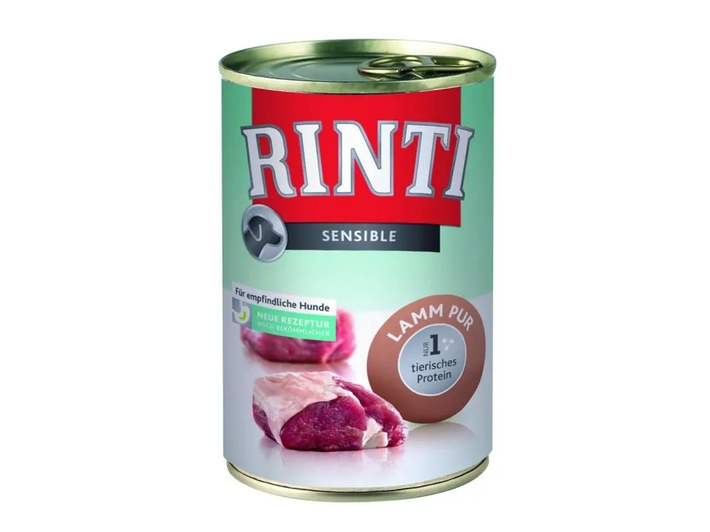Konzerva RINTI SENS.PUR jehněcí maso 400g Shop Nu