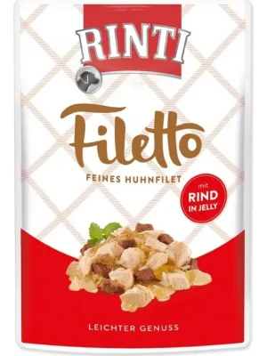 Kapsička RINTI FILETT0 kure+hovezi v zele 100g Direct Beschikbaar