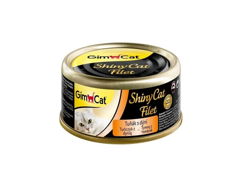 Op = Op Konzerva SHINY CAT filet tuňák s dýní 70g