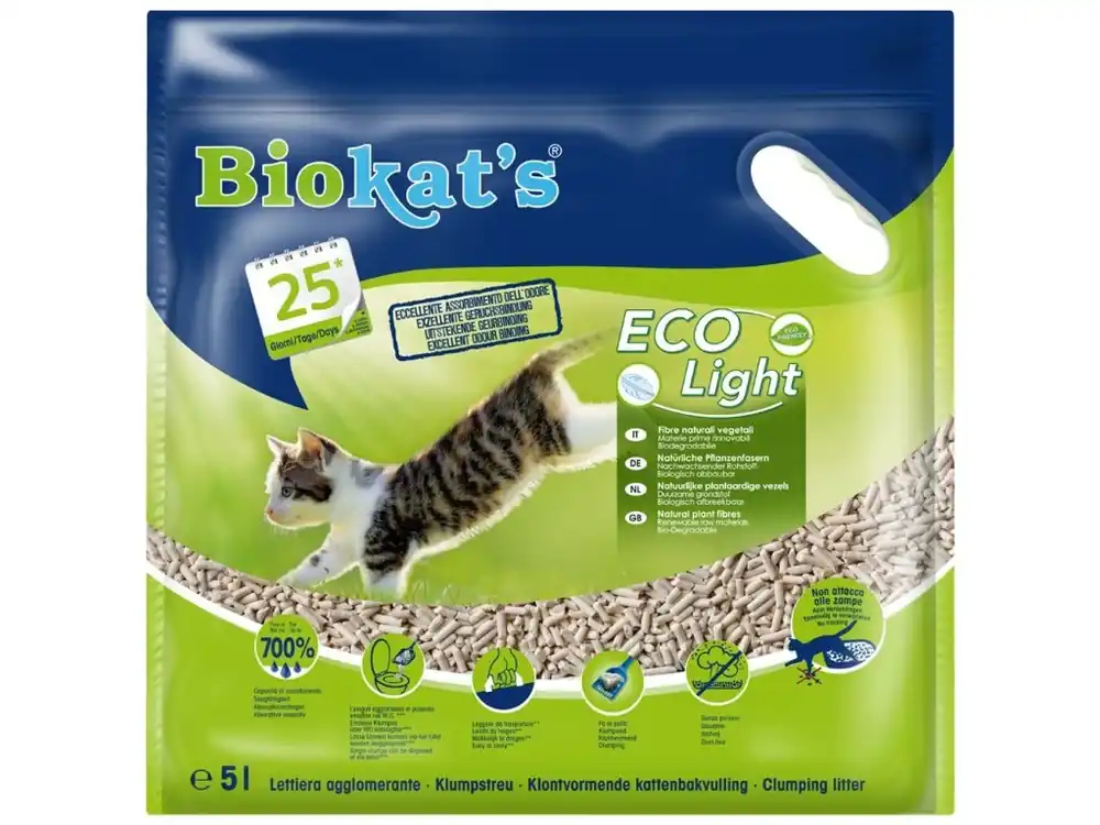 Gecertificeerd Podest. BIOKATS ECO LIGHT TOFU 5l