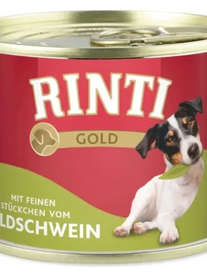 Konzerva RINTI GOLD divocak kousky 185g Gecertificeerd