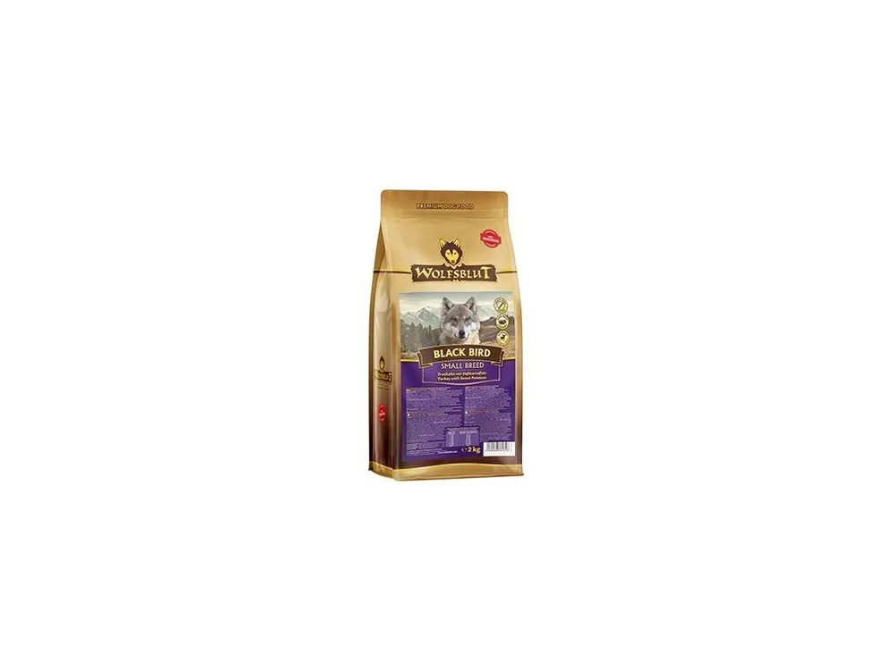 Wolfsblut Dog Small Breed Black Bird 2kg Laatste Versie
