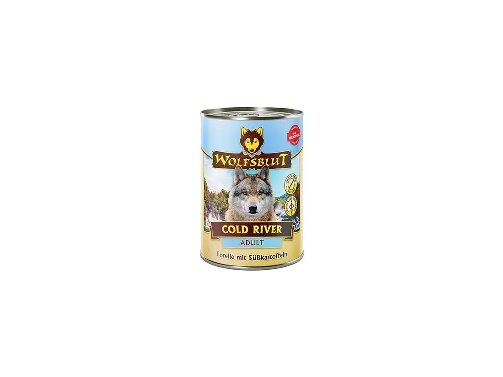 Wolfsblut Dog Adult Cold River konz. 395g Lage Kosten