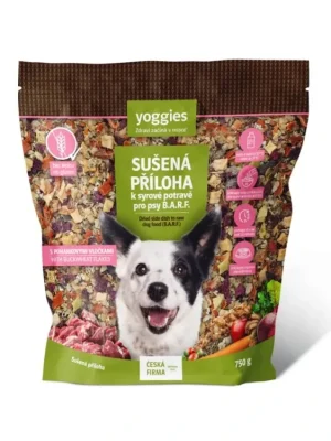 Premium 750g Yoggies Sušená příloha s pohankovými vločkami k syrové potravě B.A.R.F.