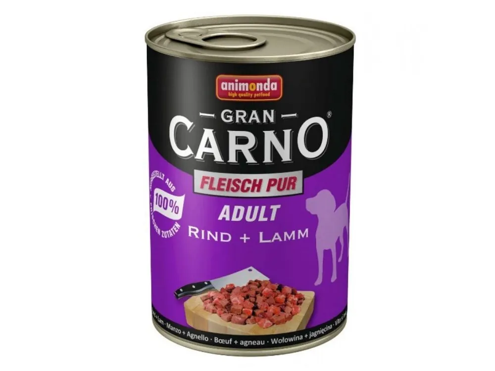 Flitsaanbieding Animonda Hovězí/Jehně 400g