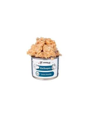 All Animals kočkopes konz. Losos kousky 200g Weekendaanbieding