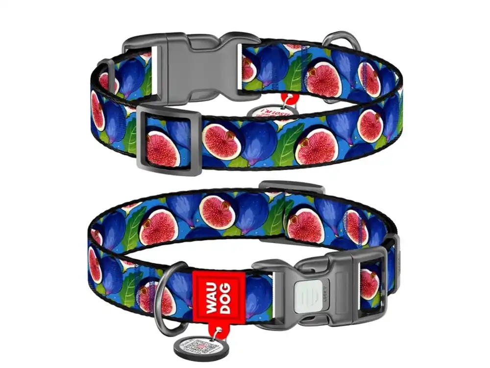 Direct Beschikbaar WAUDOG obojek nylon Fíky QR (XL/37-58cm/2,5cm)
