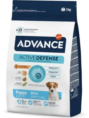 ADVANCE DOG MINI Puppy Protect 3kg Nieuw
