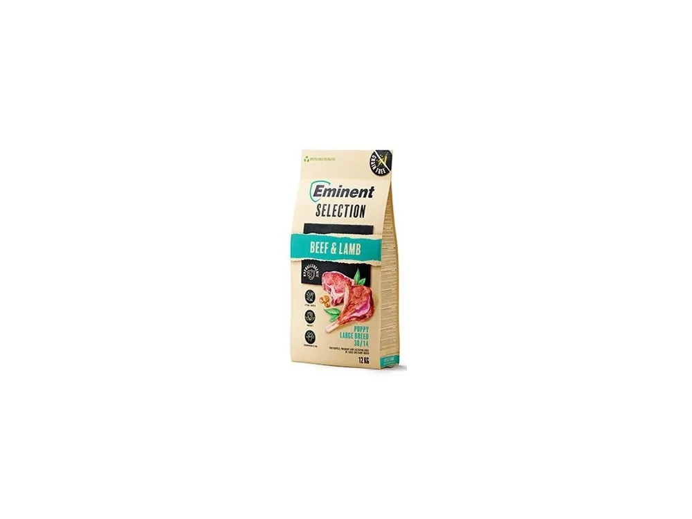 Beperkte Voorraad Eminent Selection Dog Puppy Large Breed Beef&Lamb 12kg