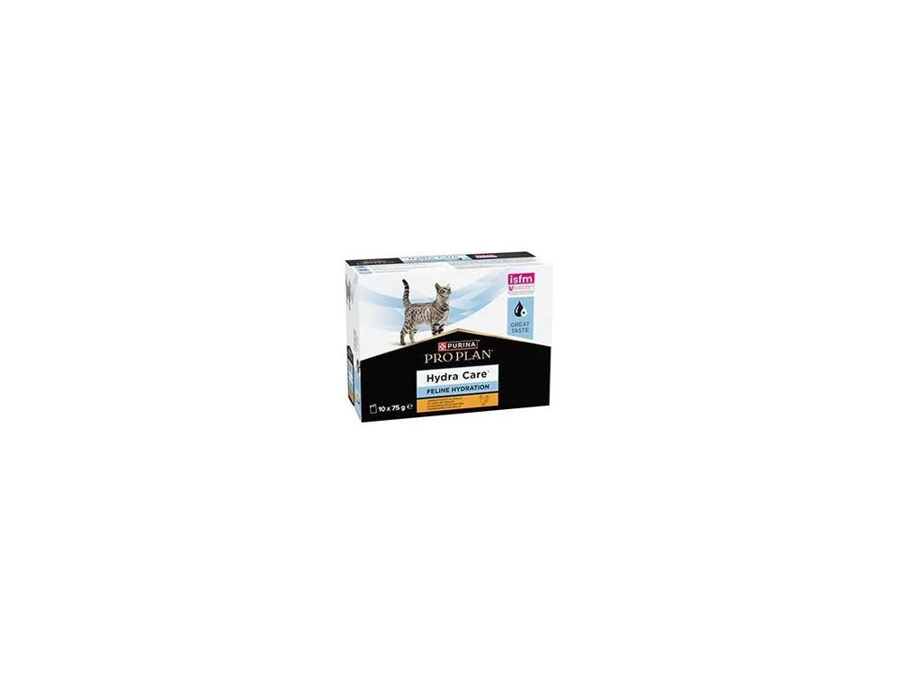 Purina PPVD Feline kaps. HC Hydra Care Chicken 10x75g Fabrieksprijs