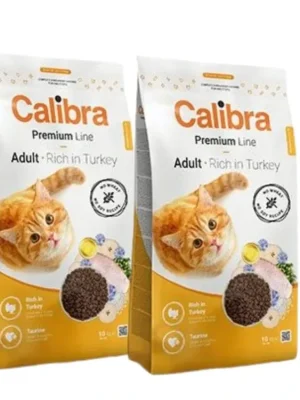 2xCalibra Cat Premium Line Adult Turkey 10kg Meest Verkocht