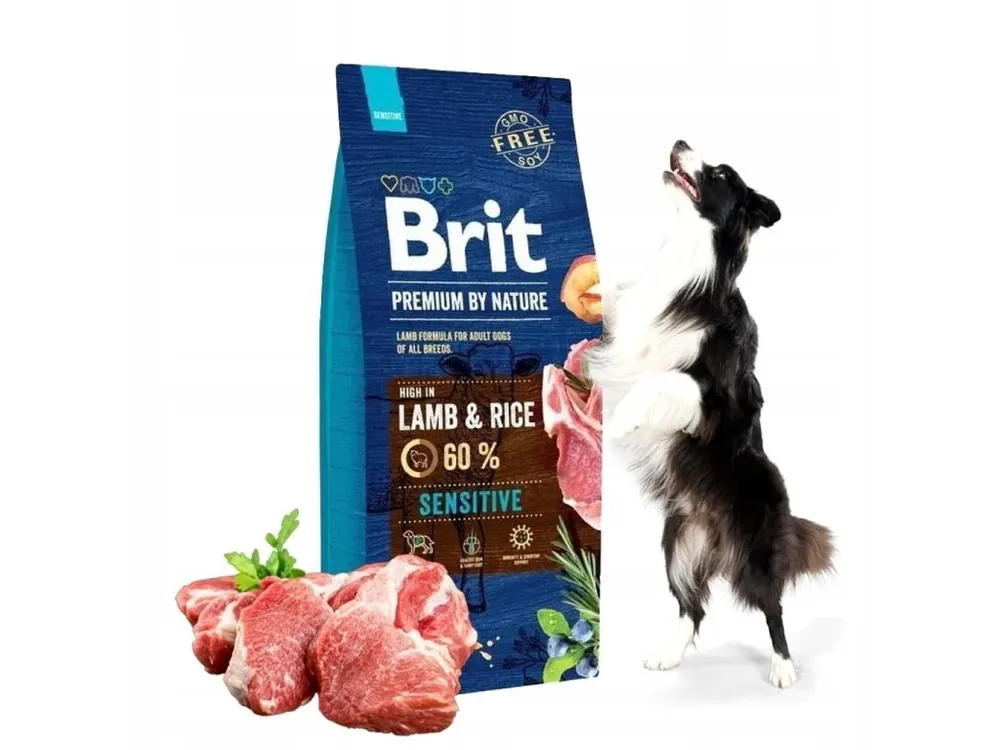 Brit Premium Dog by Nature Sensitive Lamb 15kg Tijdelijk Beschikbaar