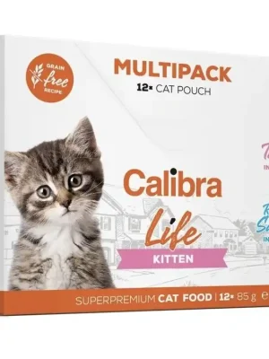 Laatste Kans Calibra Cat Life kapsa Kitten Multipack 12x85g