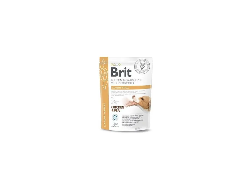 Brit VD Dog GF Cardio-Renal 400g Fabrieksprijs