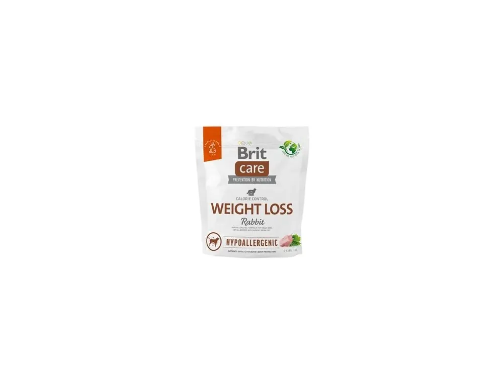 Brit Care Dog Hypoallergenic Weight Loss 1kg Actieprijs