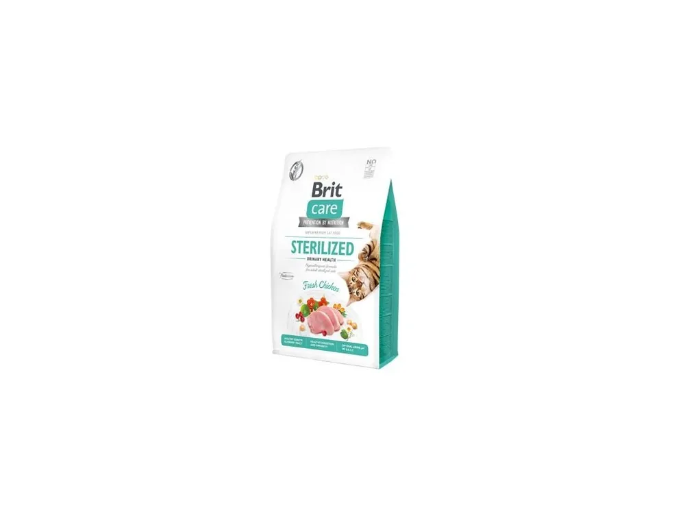 Brit Care Cat GF Sterilized Urinary Health 2 kg Gereduceerde Prijs