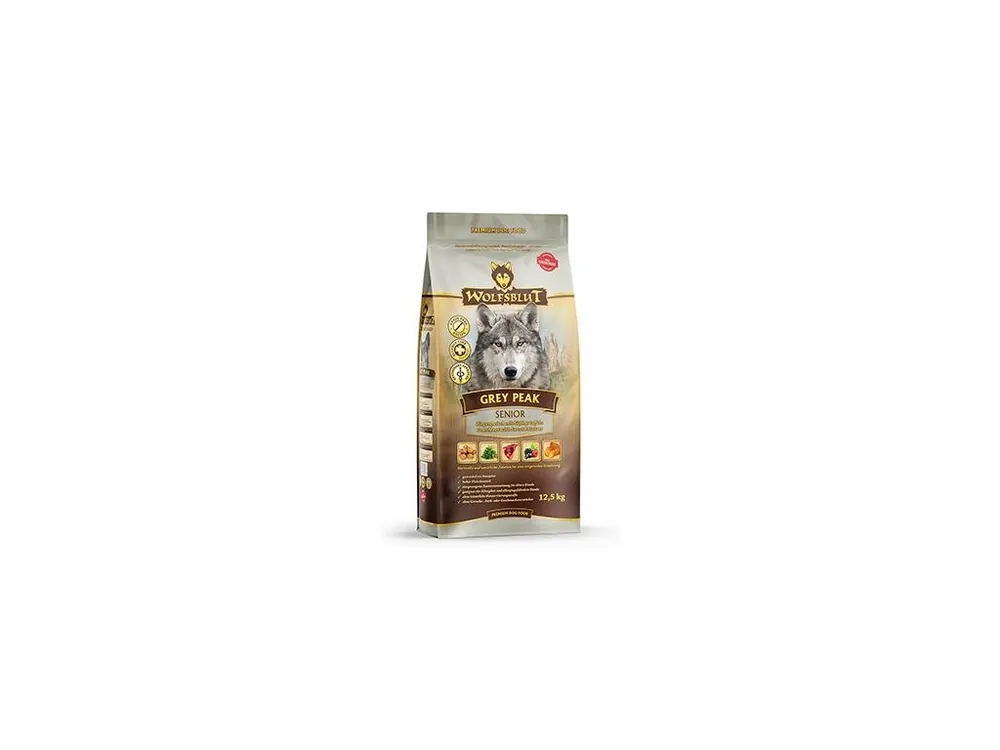 Koop Online Wolfsblut Dog Senior Grey Peak 12,5kg