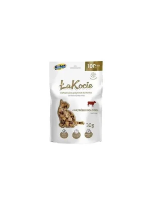 Pochoutka mrazem sušené Hovězí játra pro kočky 30g Lage Prijs
