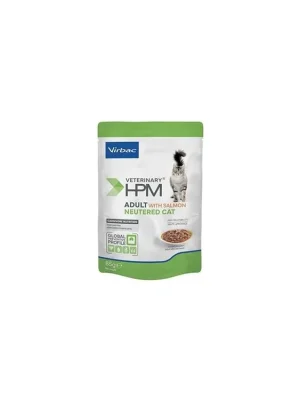 VET HPM Cat Adult Neutered Salm.chunks in gravy 12x85g Merkproduct