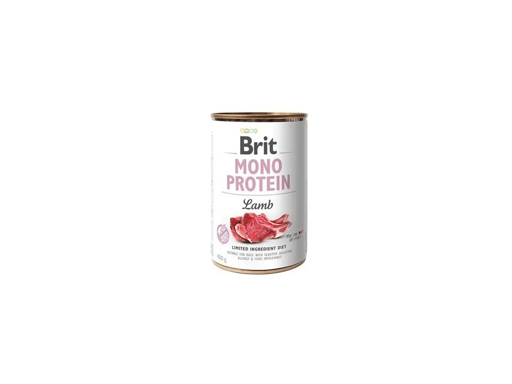 Actieprijs Brit Dog konz Mono Protein Lamb 400g