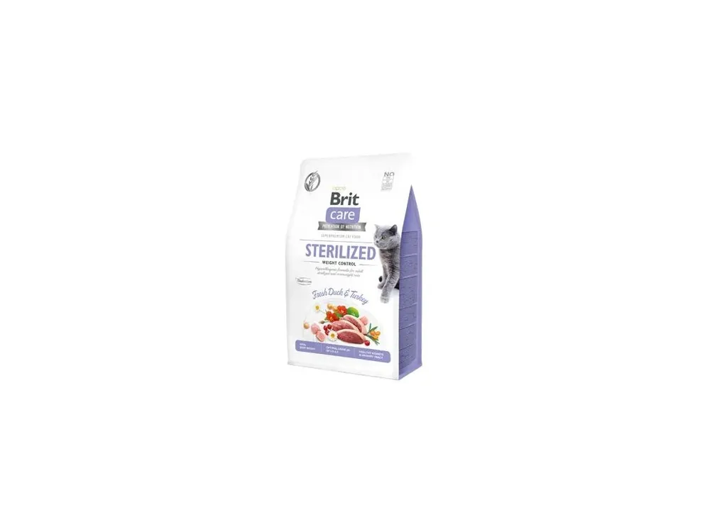 Lage Prijs Brit Care Cat GF Sterilized Weight Control 0,4kg
