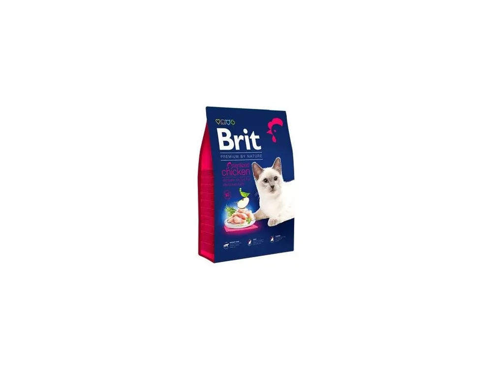 Brit Premium Cat by Nature Sterilized Chicken 1,5kg Fabrieksprijs