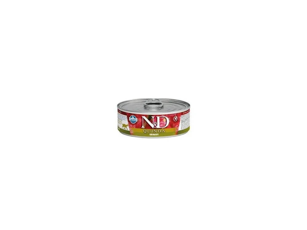 Beperkte Voorraad N&D CAT QUINOA Adult Urinary Duck & Cranberry 80g