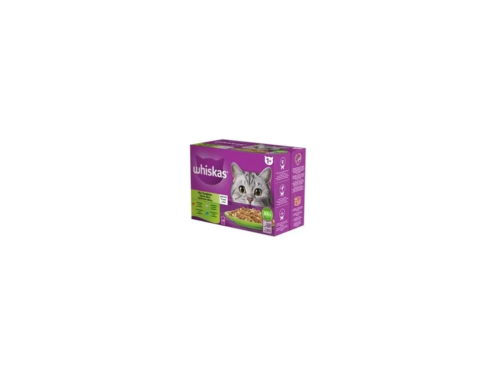 Koop Vandaag Whiskas kaps. Core mix výběr v želé 12x85g