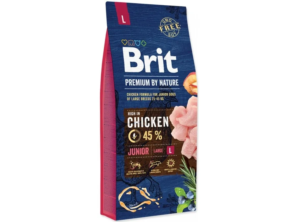 Brit Premium by Nature Junior L 15 kg Aanbieding