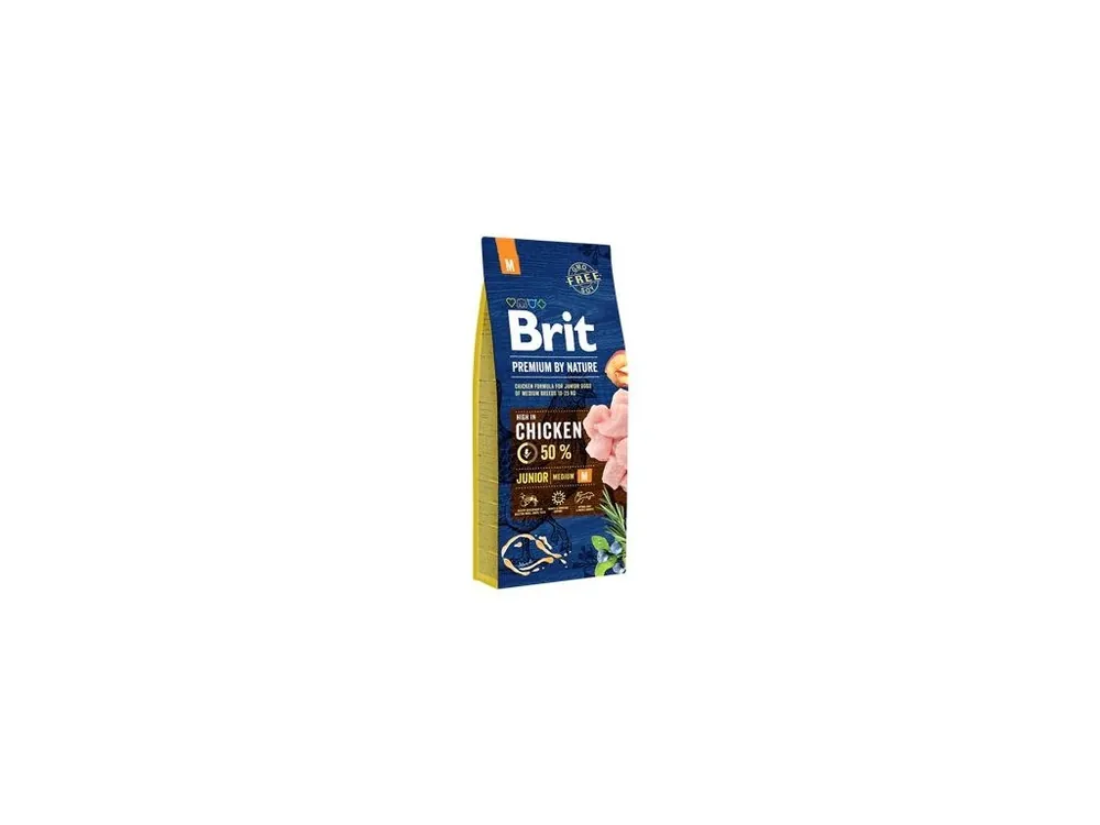 Voordeelprijs Brit Premium Dog by Nature Junior M 15kg