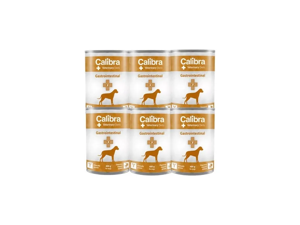 Seizoensaanbieding 6xCalibra VD Dog konz. Gastrointestinal 400g