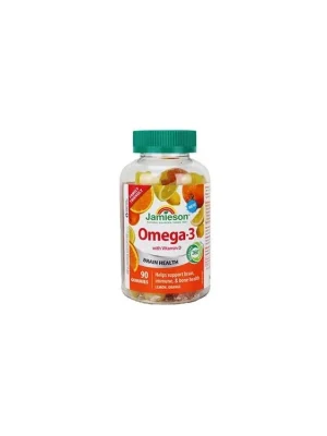Jamieson Omega-3 Gummies želatinové pastilky 90ks Koop Vandaag