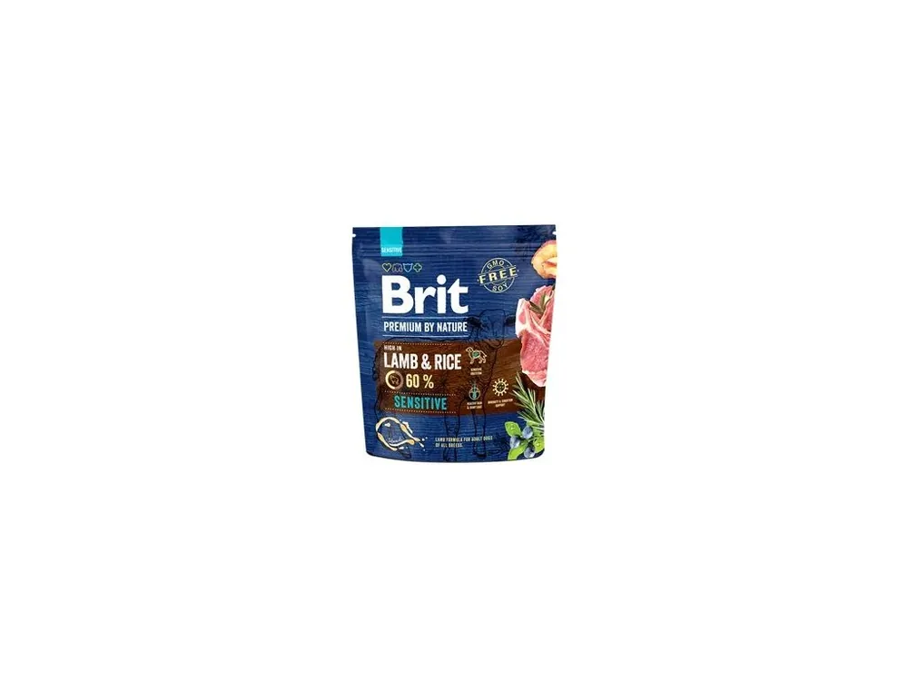 Brit Premium Dog by Nature Sensitive Lamb 1kg poškozený obyl Dagaanbieding